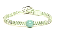 Bracelet Tamashii The Silver and Jade collection in Semiprecious stones Amazzonite BHS919M-131 - BHS919M-131